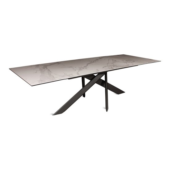 Стол дизайнерский раздвижной с керамическим покрытием лофт (арт 11096) Фото 3