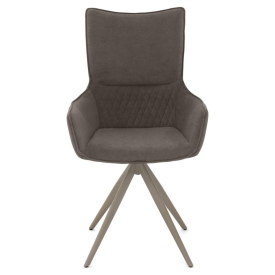 Стул дизайнерский на металлокаркасе мягкий с подлокотниками (арт 35558) Фото 5