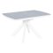 Стол раскладной из керамогранита на одной ножке (арт 34249)