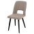 Стул с мягким сидением бежевый велюровый (арт 19802)