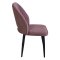 Стул на металлокаркасе из велюра (арт 31962)