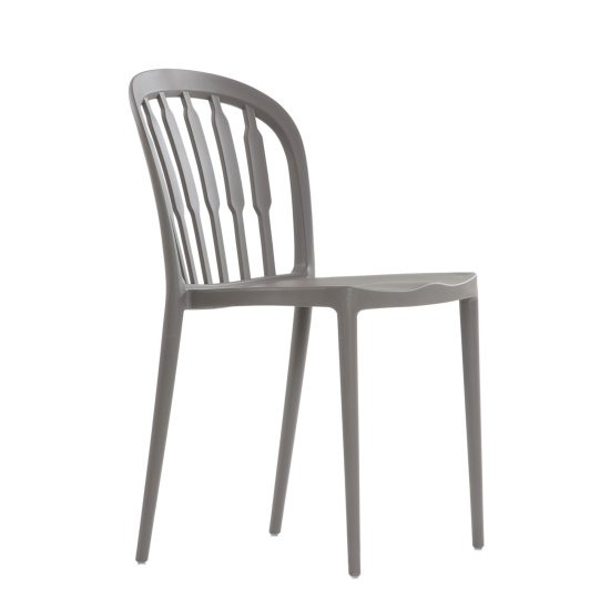 Стул бежевый пластиковый (арт 6596) Фото 1