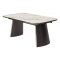 Кухонный стол раздвижной со столешницей из керамики (арт 34099)