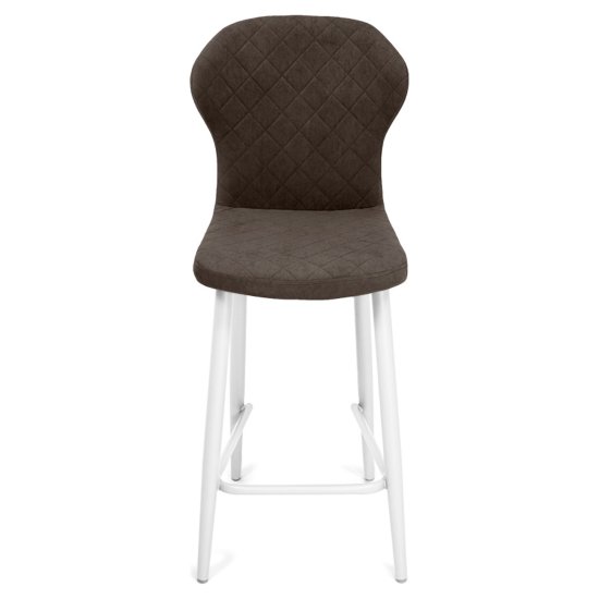 Стул барный с мягким сидением велюровый (арт 19636) Фото 6