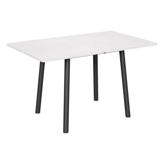 Стол для кухни раскладной белый 65 см (арт 33507) Фото 2