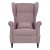 Стул-кресло мягкий с подлокотниками серый классика (арт 29449)