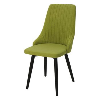Стул зеленый с обивкой из велюра (арт 22862) - Фото 2
