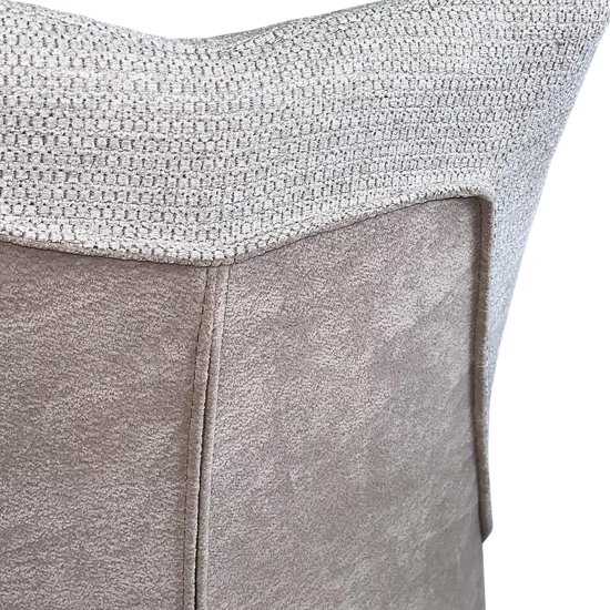 Стул на металлокаркасе мягкий с подлокотниками бежевый (арт 32950) Фото 2