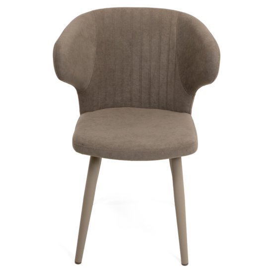 Стул на металлокаркасе мягкий велюровый (арт 18409) Фото 5