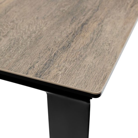 Стол обеденный дизайнерский с керамической столешницей (арт 10613) Фото 6