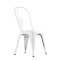Стул для кухни дизайнерский белый tolix (арт 6767)