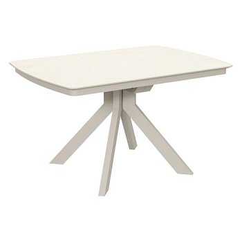 Кухонный стол раскладной прямоугольный керамический 130 см (арт 34270) - Фото 2