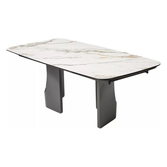 Обеденный стол керамический современный (арт 35113) Фото 4