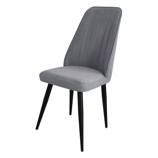 Стул на металлическом каркасе мягкий бежевый (арт 14932) Фото 5