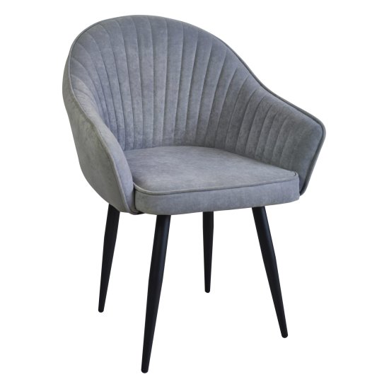 Стул-кресло с черными ножками (арт 28809) Фото 2