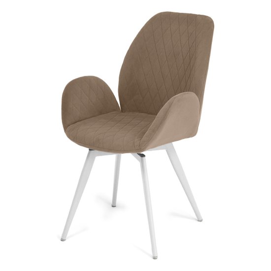 Стул с мягким сидением из велюра (арт 33575) Фото 4