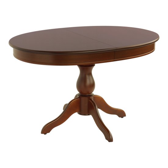 Стол кухонный раздвижной овальный 125 см классика (арт 5032) Фото 1