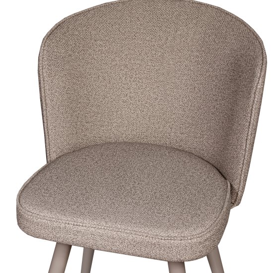 Стул на металлическом каркасе мягкий современный (арт 34143) Фото 3