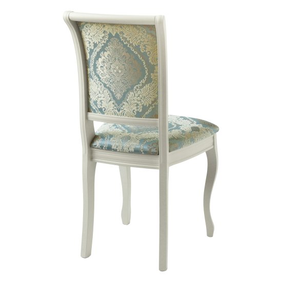 Стул мягкий голубой классический (арт 10122) Фото 2