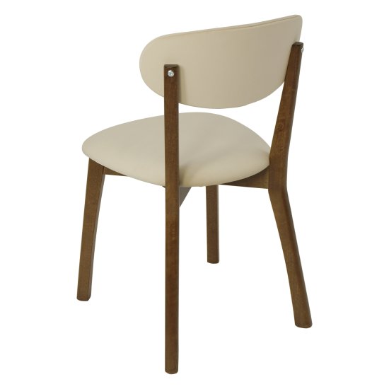 Стул кухонный деревянный бежевый (арт 32098) Фото 3