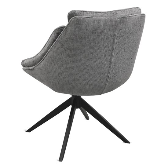 Стул-кресло на металлокаркасе мягкий с подлокотниками (арт 35400) Фото 2