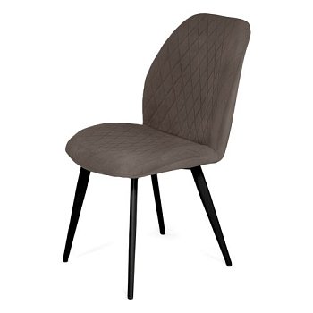 Стул на металлокаркасе с мягким сидением из велюра (арт 33564) - Фото 2