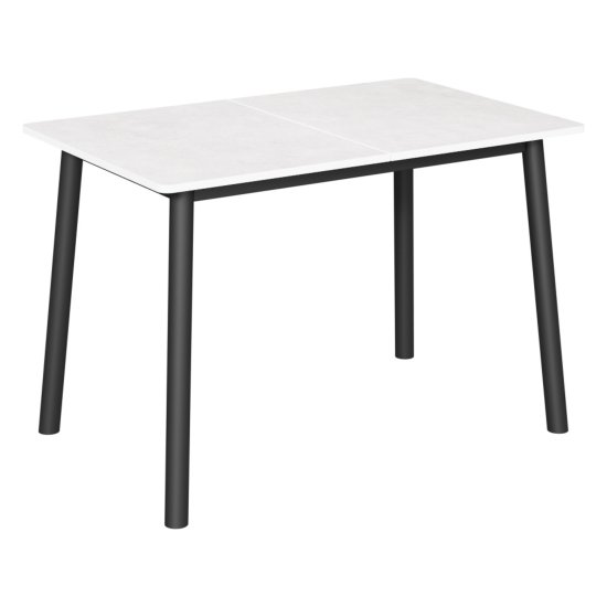 Стол кухонный раскладной прямоугольный белый (арт 33513) Фото 1