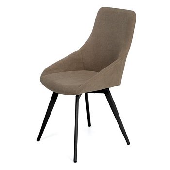 Стул для кухни с мягким сидением велюровый в современном стиле (арт 27729) - Фото 2