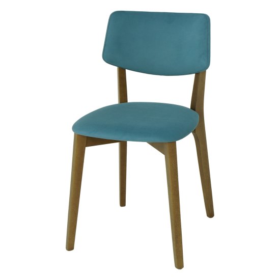 Стул деревянный мягкий слоновая кость (арт 32097) Фото 1