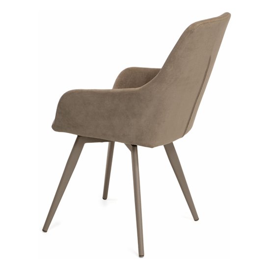 Стул-кресло велюровый современный (арт 30335) Фото 3