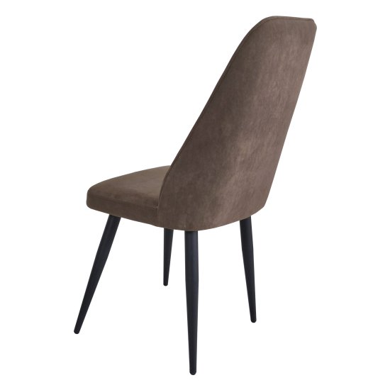 Стул на металлокаркасе бежевый современный (арт 14931) Фото 5