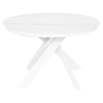 Стол раскладной керамический под камень D-120(+32) см (арт 35157) - Фото 2