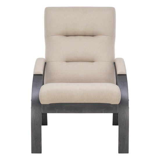 Кресло с мягким сидением с подлокотниками кремовое (арт 9581) Фото 1