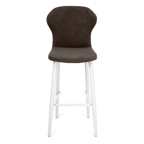 Барный стул с обивкой из велюра (арт 34138) Фото 6