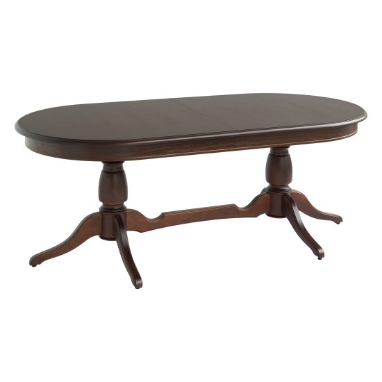 Обеденный стол раздвижной овальный 200 см классический (арт 8077) Фото 1