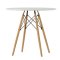 Стол обеденный дизайнерский круглый белый D-80 см eames (арт 2068)