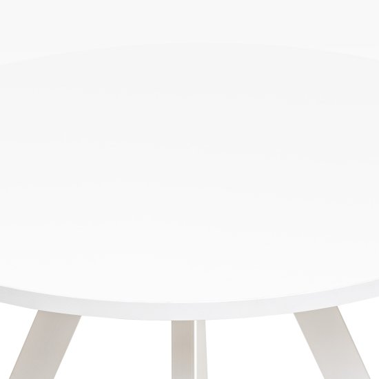 Кухонный стол круглый на одной ножке (арт 25509) Фото 3