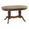 Стол овальный деревянный 140 см классический (арт 5066)