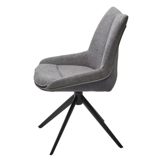 Стул металлический с мягким сидением серый (арт 33813) Фото 2