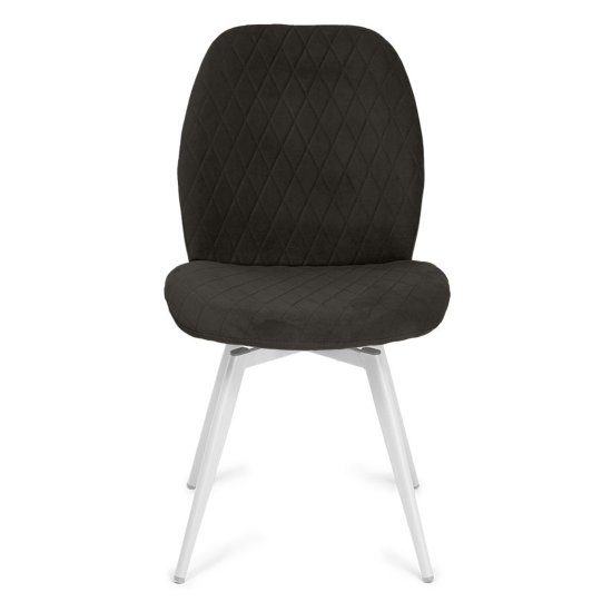 Стул металлический мягкий велюровый (арт 33557) Фото 5