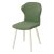 Стул кухонный на металлокаркасе зеленый с обивкой из велюра (арт 19339)