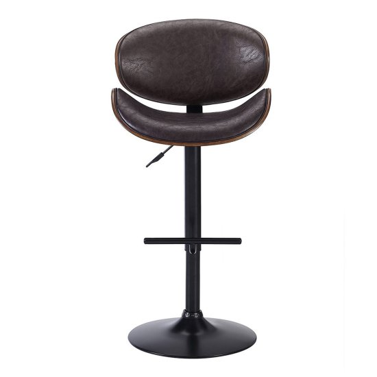 Барный стул с обивкой из экокожи регулируемый (арт 31467) Фото 2