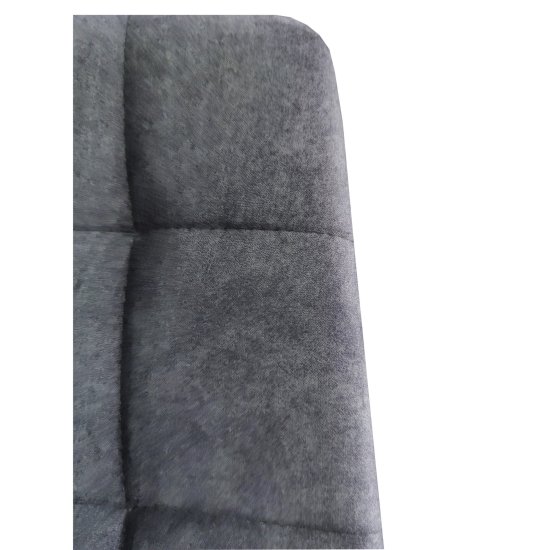 Полубарный стул металлический серый (арт 23946) Фото 2