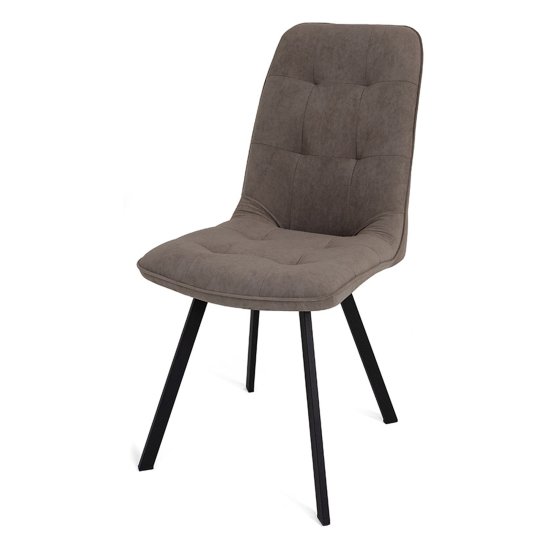 Стул с мягким сидением из велюра современный (арт 20668) Фото 3