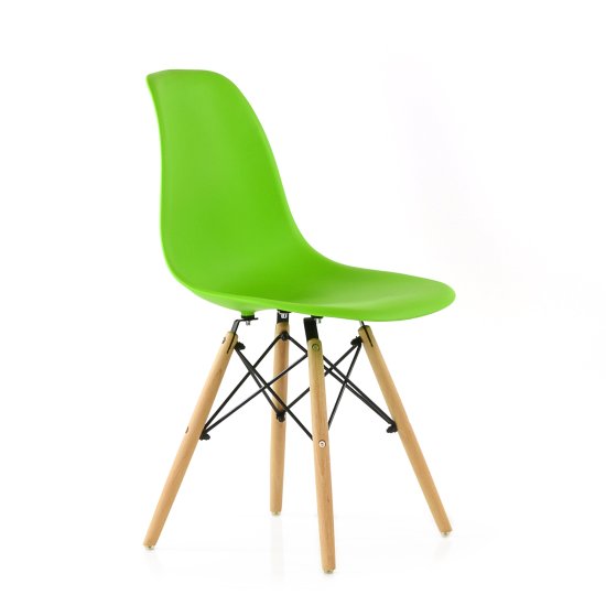 Стул кухонный дизайнерский зеленый eames (арт 2330) Фото 3