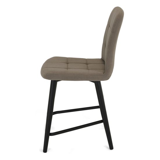 Полубарный стул с мягким сидением из велюра (арт 18788) Фото 2