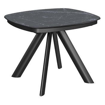 Стол раскладной овальный со столешницей из керамики (арт 32136) - Фото 2