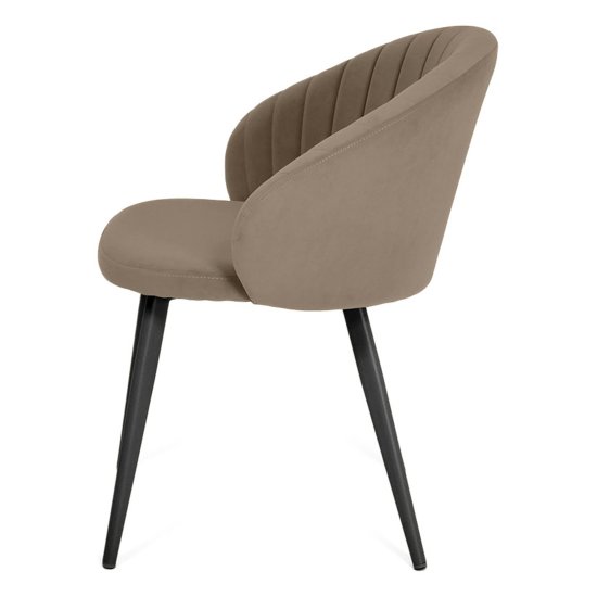 Стул с мягким сидением из велюра (арт 34165) Фото 3