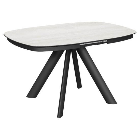 Стол обеденный раскладной овальный с керамическим покрытием (арт 35234) Фото 2