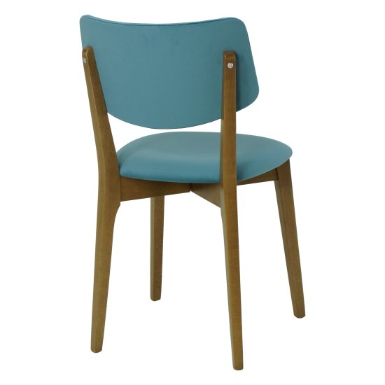 Стул деревянный мягкий слоновая кость (арт 32097) Фото 3